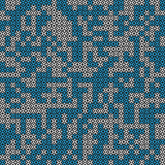 Abstract Geometric Pattern generative computational art illustration