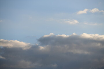 Naklejka na ściany i meble blue sky with some nice clouds