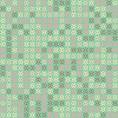 Abstract Geometric Pattern generative computational art illustration