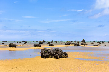 沖縄県宮古島、佐和田の浜・日本