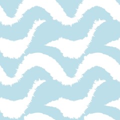 Pastel Brush Stroke Fur Seamless Pattern