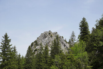 Obraz premium Wanderung an der Hochsalwand