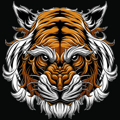tiger vector design