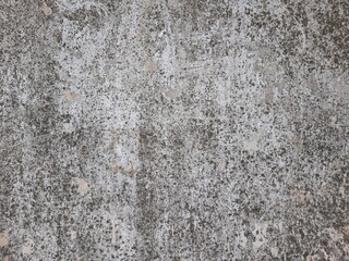 A lot of gray paint peeling off concrete texture
