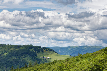 Fototapeta premium Paysage des Vosges