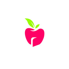 Apple Open Door Logo Simple Design