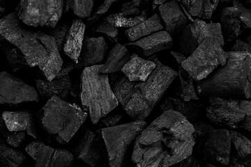 Black charcoal texture for background