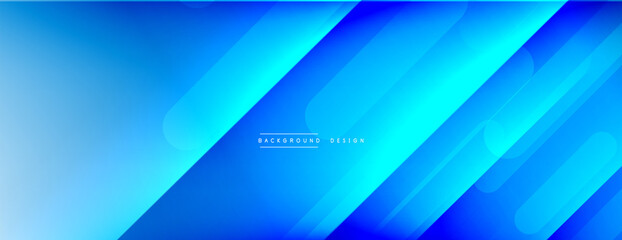 Dynamic lines abstract background. 3D shadow effects and fluid gradients. Modern overlapping forms