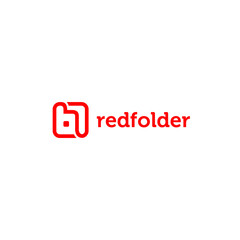 Red Folder Logo Simple