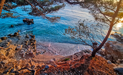 Obraz na płótnie Canvas Beautiful CROATIAN sea 