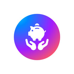 Obraz premium Saving Money - Sticker