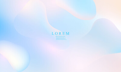 abstract modern shapes. colorful Pastel liquid. creative minimalist. postcard or brochure cover design. gradient background