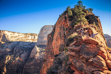 Angels Landing Trail, Zion National Park, Utah
