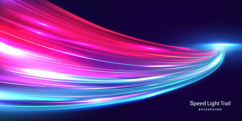 Abstract speed line background poster with dynamic. technology network Vector illustration.