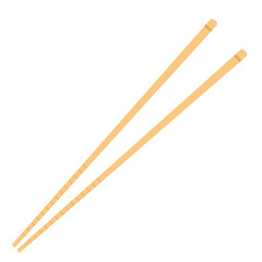 Chopsticks vector. Chopsticks on white background. 