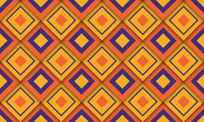 Geometric groovy pattern simple design
