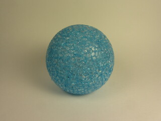 blue balloon on white background