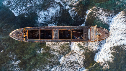 Demetrios II shipwreck in Chloraka, Paphos