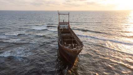 Demetrios II shipwreck in Chloraka, Paphos
