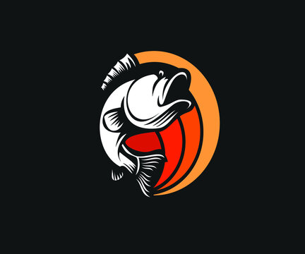 fishing club logo design