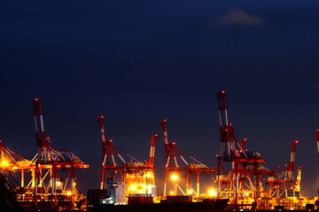 横浜の工場夜景