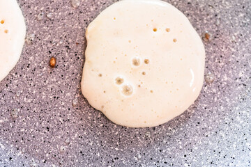 Making pancakes