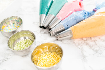 Baking a cake