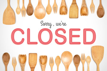 wooden spoons on a white background