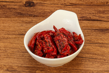 Dried tomato with olive oil