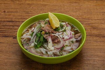 Vietnamese cuisine - Pho Bo soup