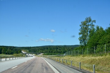 road in the countryside