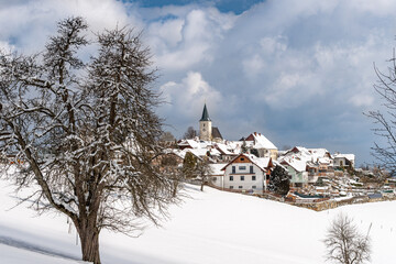 Mostviertel in winter Windhag