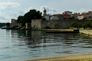 Fototapeta na wymiar Rest in the Mediterranean on the beautiful Islands Croatia