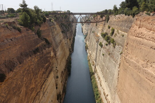 Canale di Corinto in Grecia