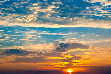 Obraz premium sunset