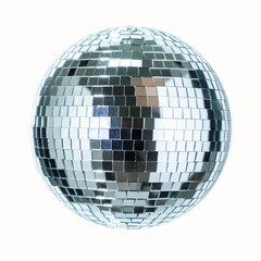 Disco Ball dance music event equipment on black