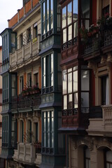 Archotecture in the city of Bilbao