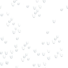It is an illustration of a seamless water drop. Imagine a scene mounted on a window. White background.