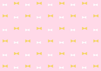 背景　リボン　ピンク