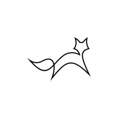 logo line fox