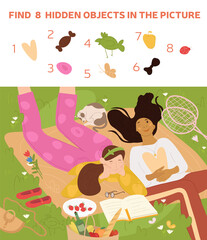 Puzzle with Hidden Items