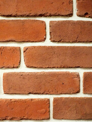 Obraz premium red brick wall