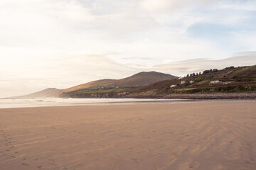 Fototapeta na wymiar Inch Beach in Dingle Peninsula, Ireland