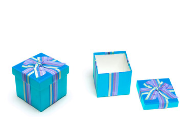 Blue Gift box