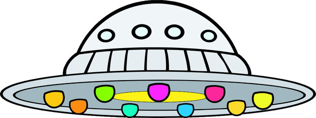 UFO illustration design