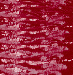 Gypsy Ikat Pattern. Maroon Art Home Brush Print.