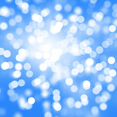 Abstract blurred bokeh background  winter bokeh