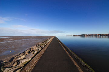Obraz premium West Kirby Marine Lake