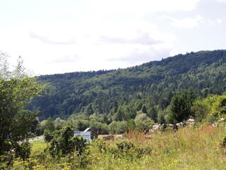 landscape in the mountains