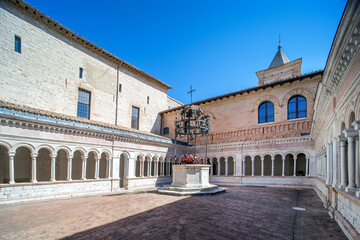 The Abbey of Sassovivo is a Benedictine monastery in Umbria, founded by the Benedictines around...